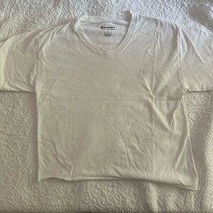 Champion white crop top